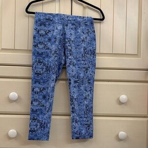 Puma Kids Blue Graphic Leggings